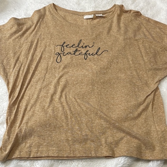 Feelin’ Grateful Quarter Sleeve Top - Picture 5 of 6